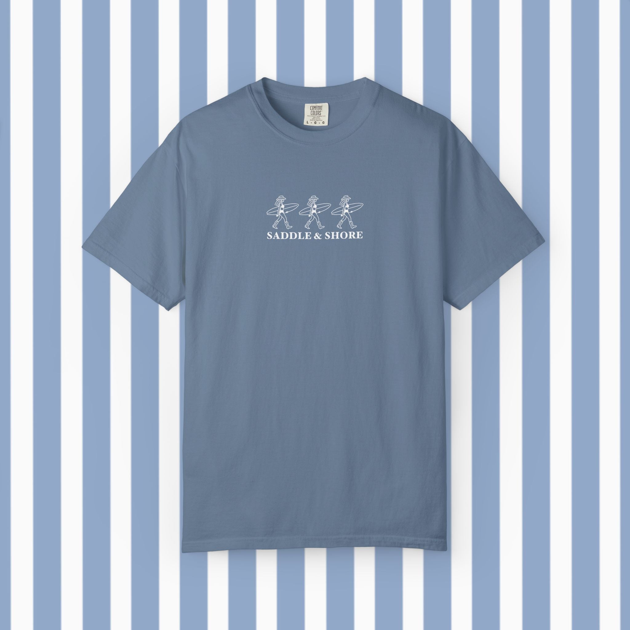 Saddle & Shore Tee - Cowgirl Cruiser