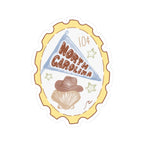 North Carolina Sticker - Coastal Cowgirl Stamp