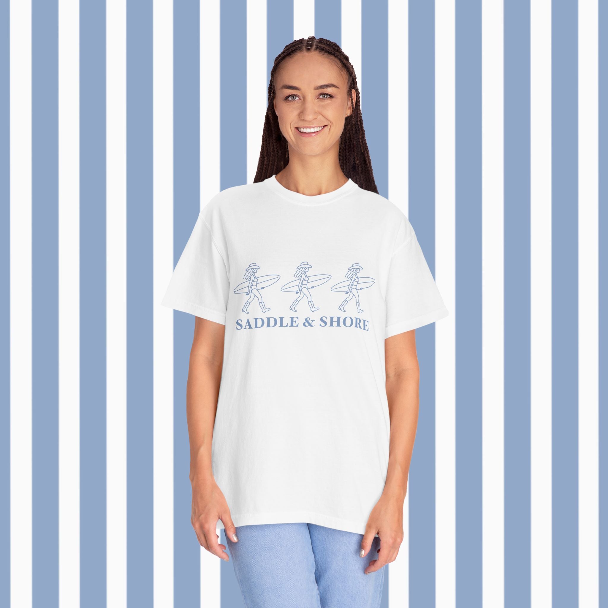 Saddle & Shore Tee - Wave Rider