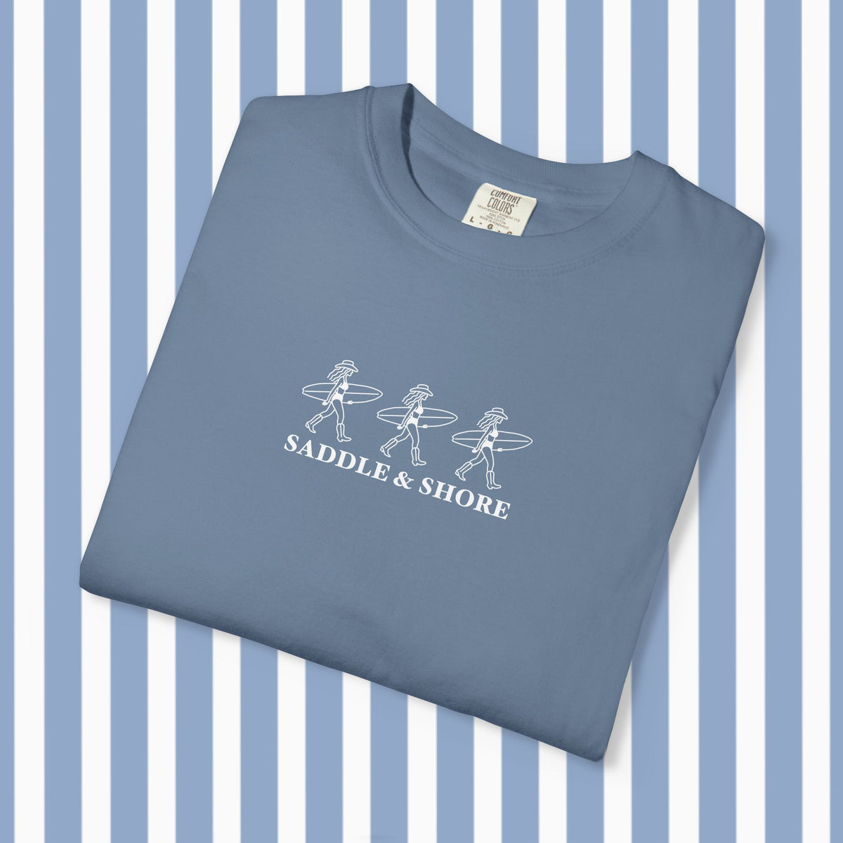 Saddle & Shore Tee - Cowgirl Cruiser