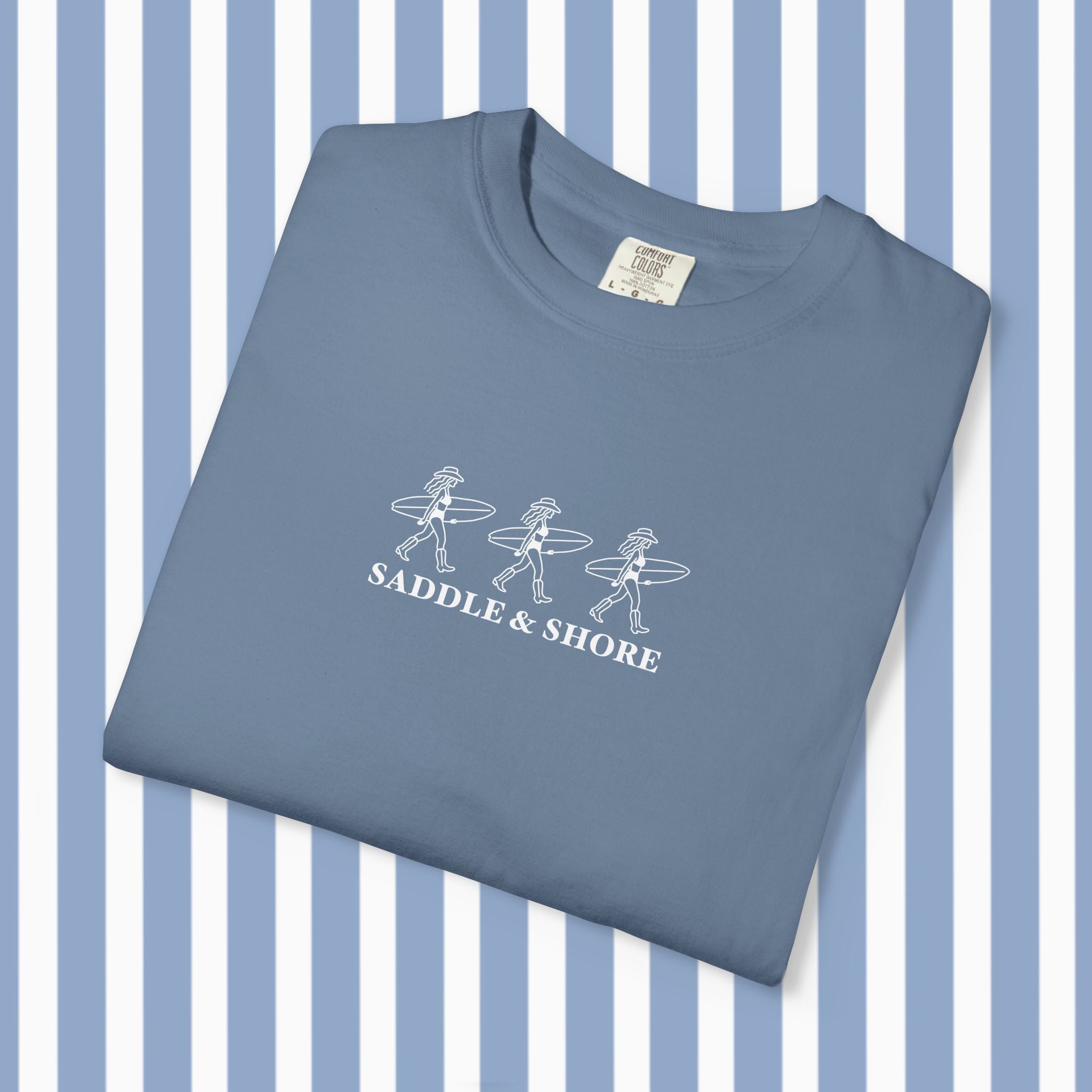 Saddle & Shore Tee - Cowgirl Cruiser