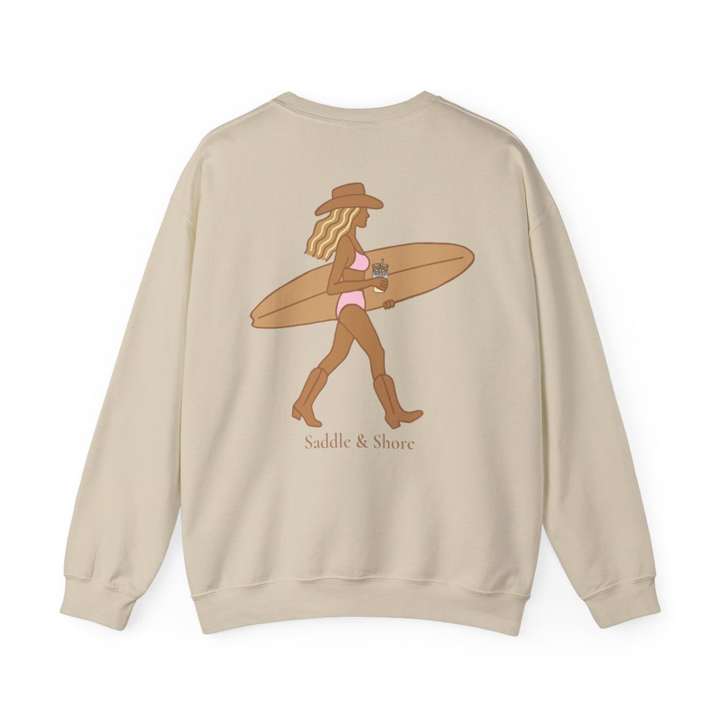 ‘Barefoot & Boot Days’ Crewneck