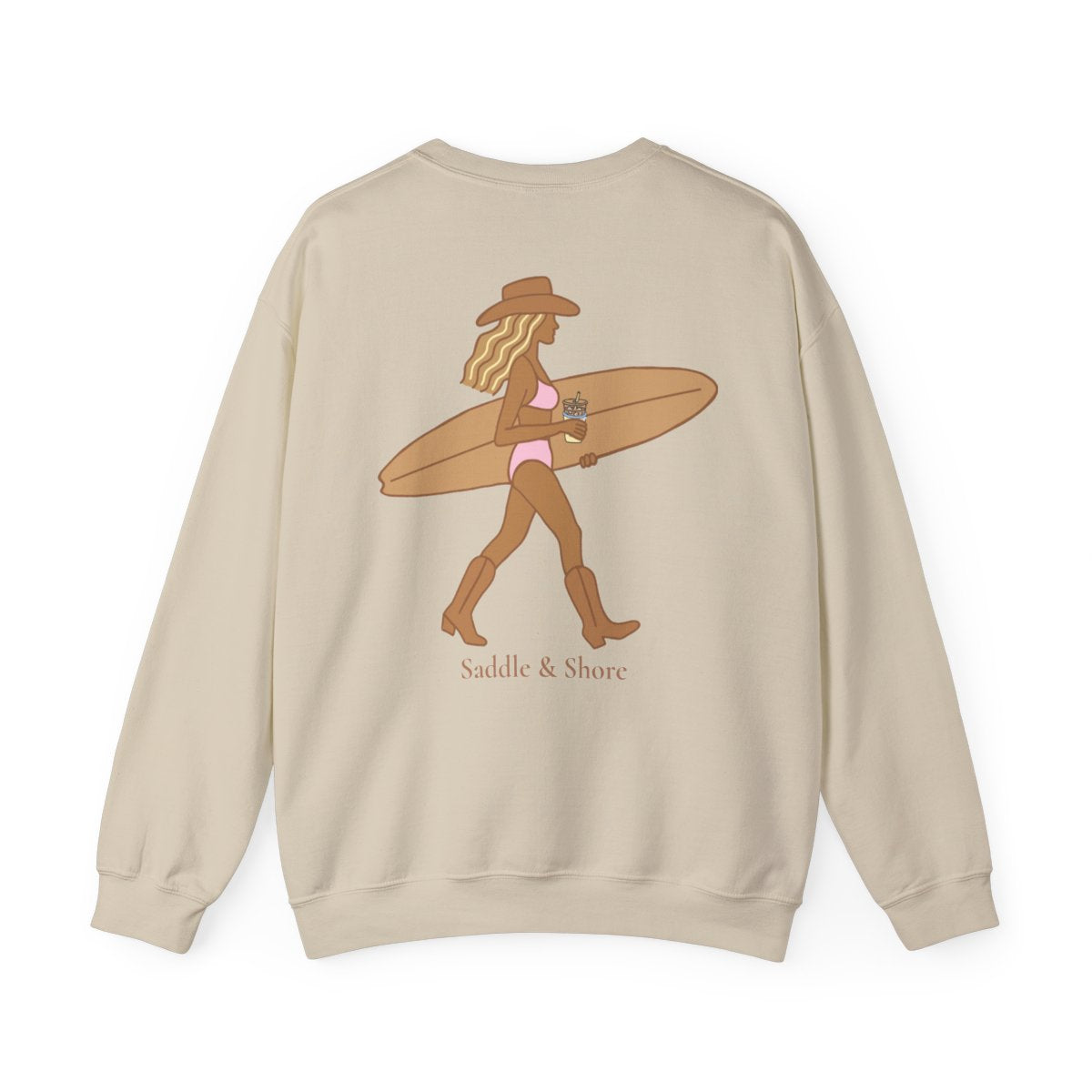 ‘Barefoot & Boot Days’ Crewneck