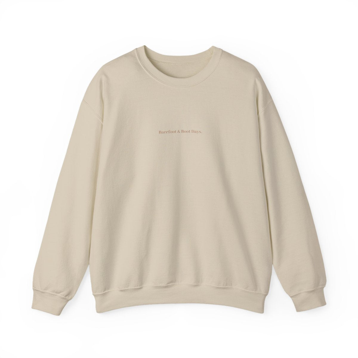 ‘Barefoot & Boot Days’ Crewneck