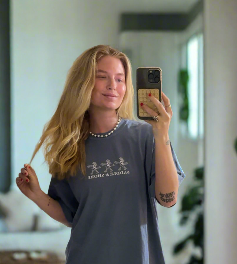 Saddle & Shore Tee - Cowgirl Cruiser