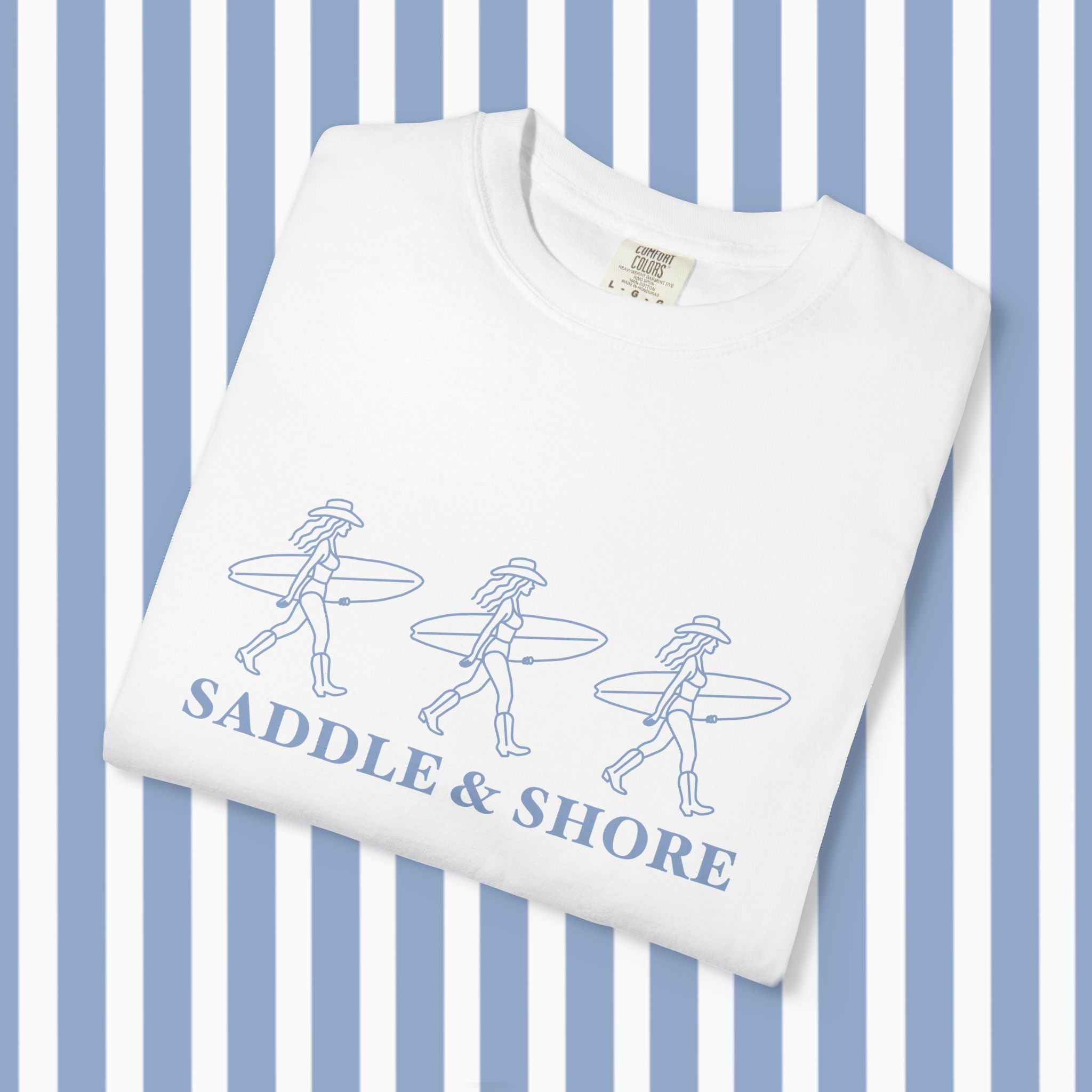 Saddle & Shore Tee - Wave Rider