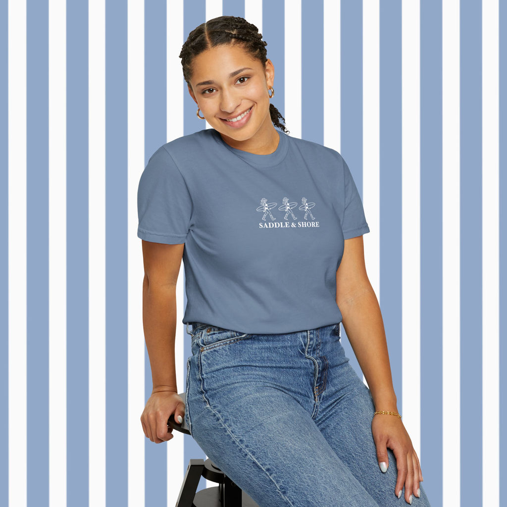 Saddle & Shore Tee - Cowgirl Cruiser