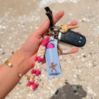 ‘Saltwater Cowgirl’ Chapstick Keychain