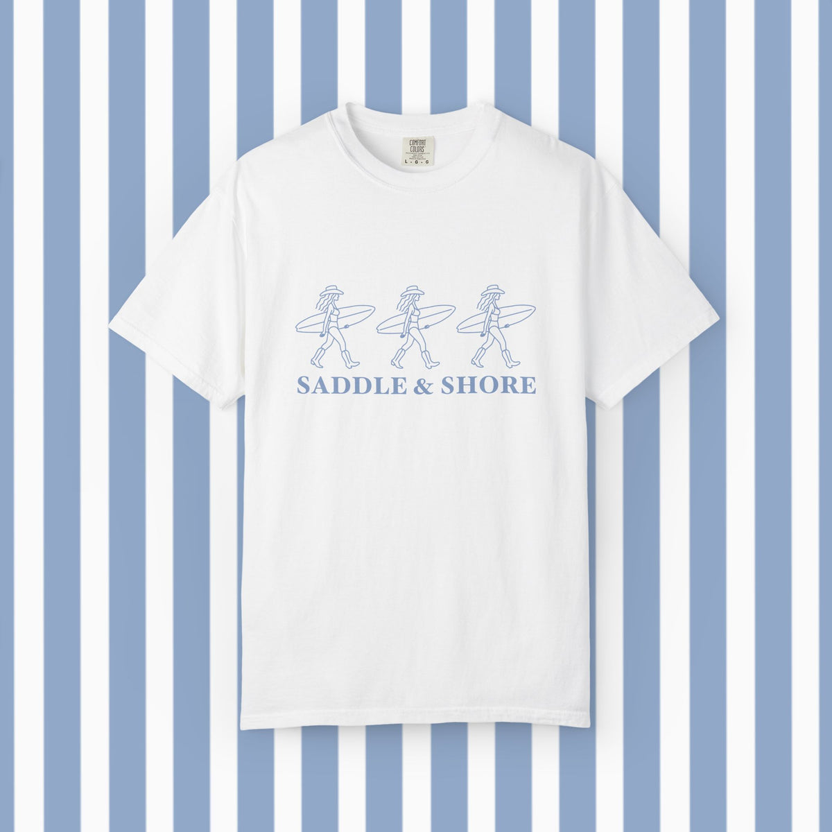 Saddle & Shore Tee - Wave Rider
