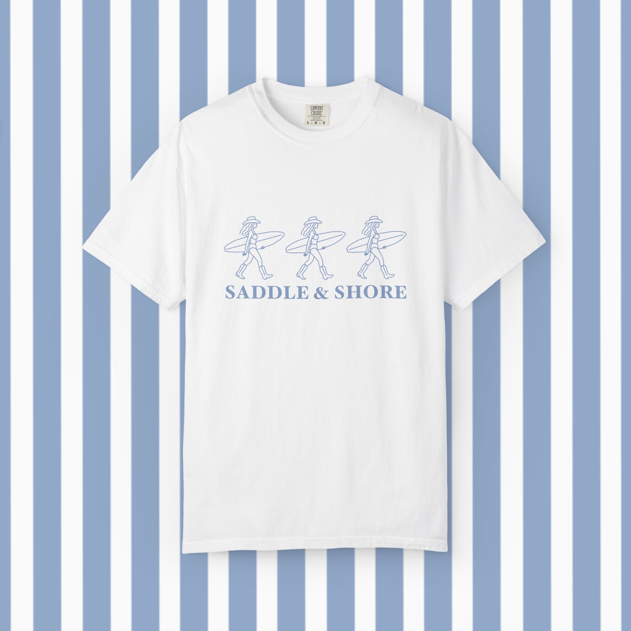Saddle & Shore Tee - Wave Rider