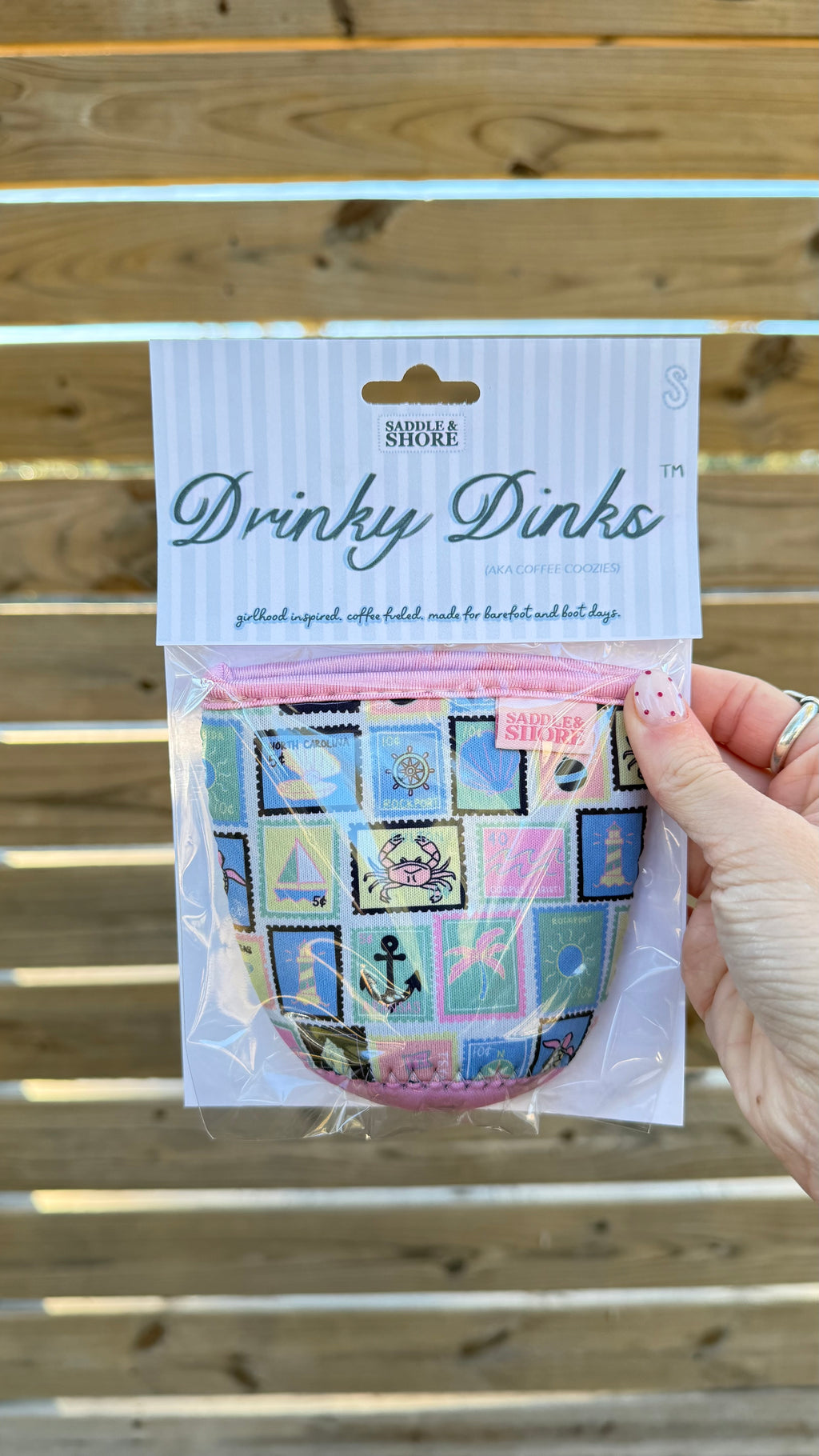 ‘Seaside Stamps’ Drinky Dink™
