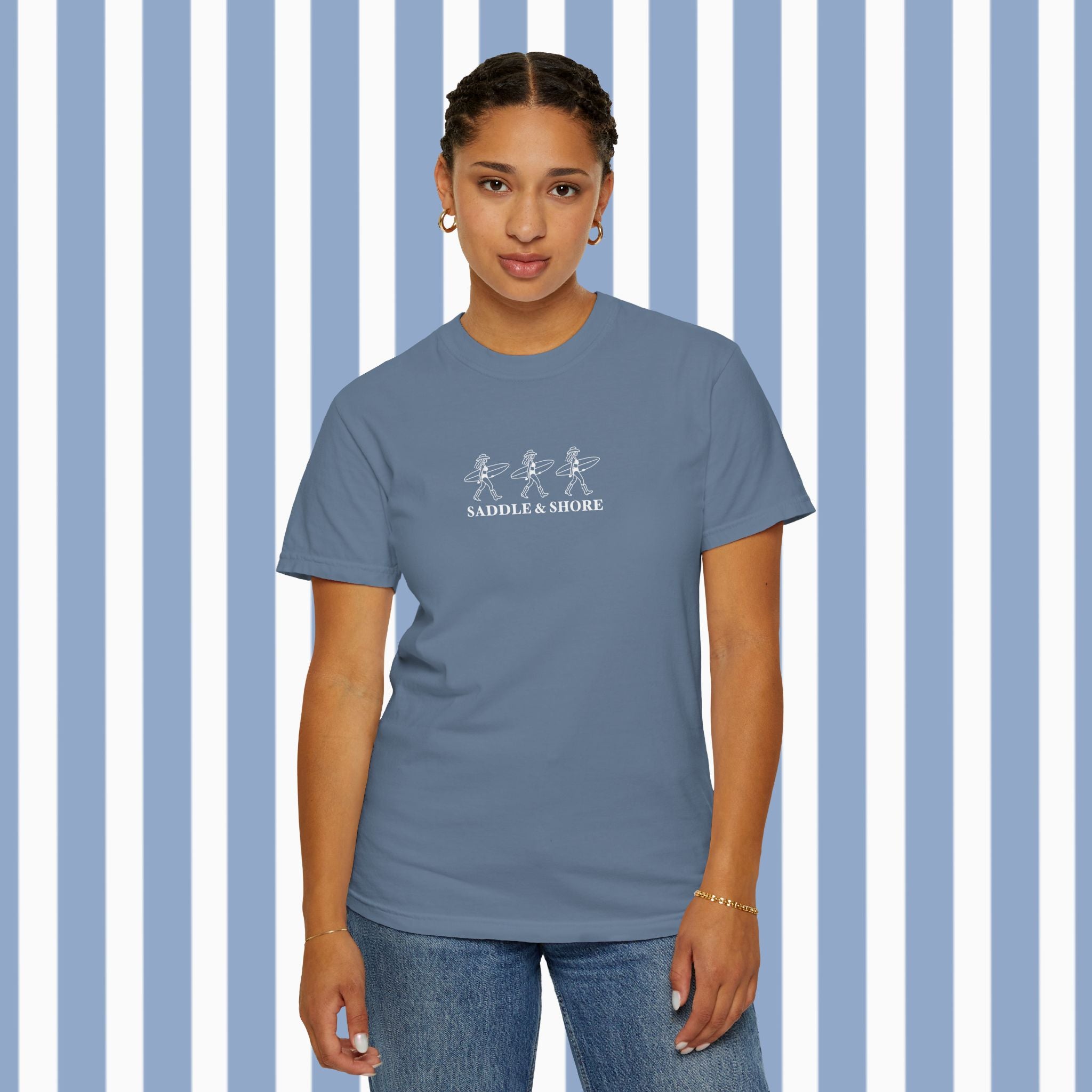 Saddle & Shore Tee - Cowgirl Cruiser