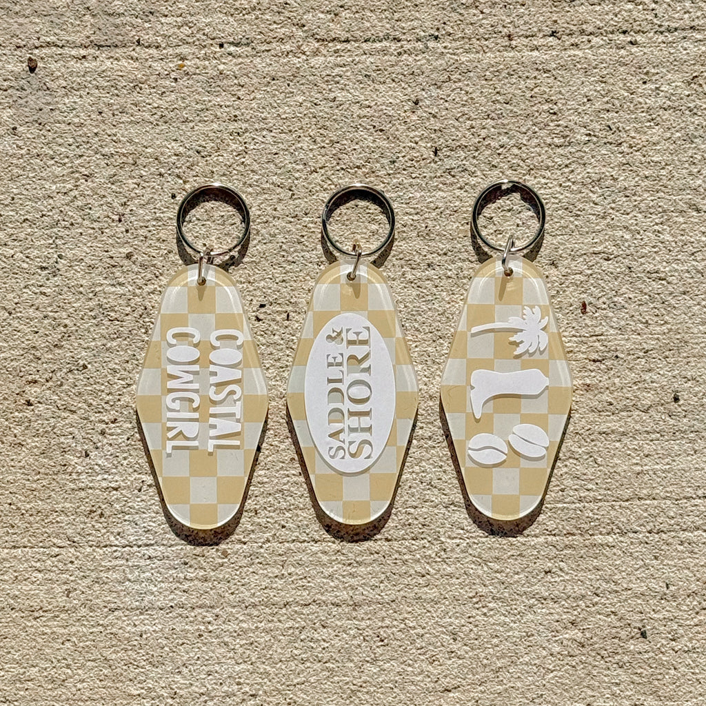 Coastal Cowgirl Keychains