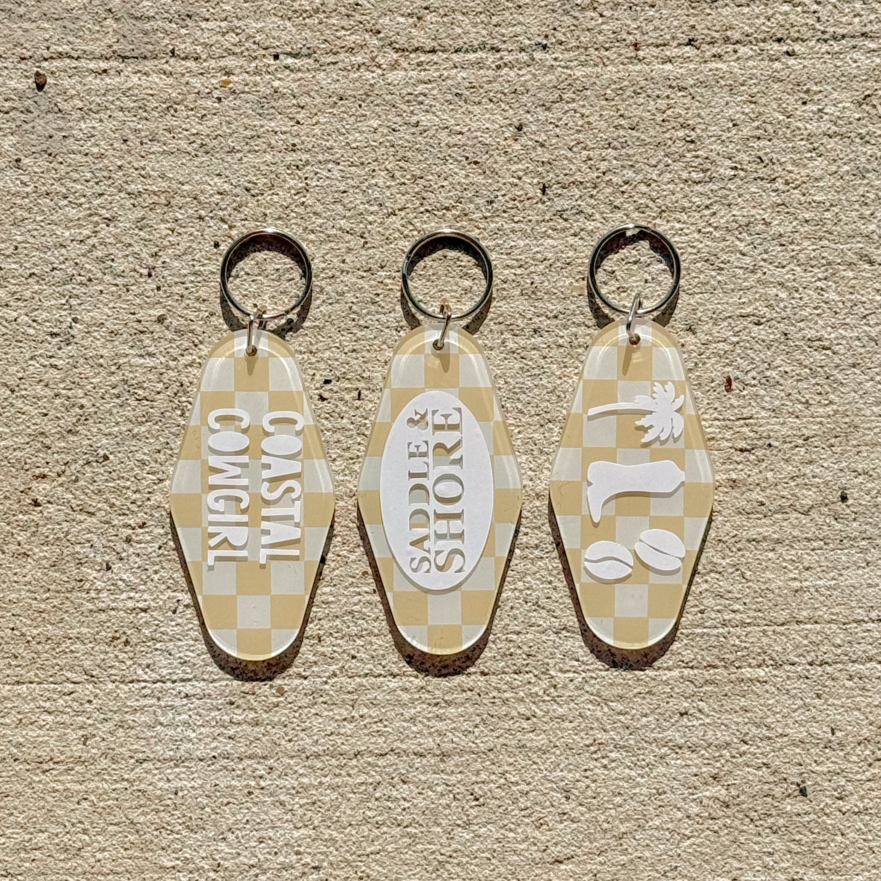Coastal Cowgirl Keychains