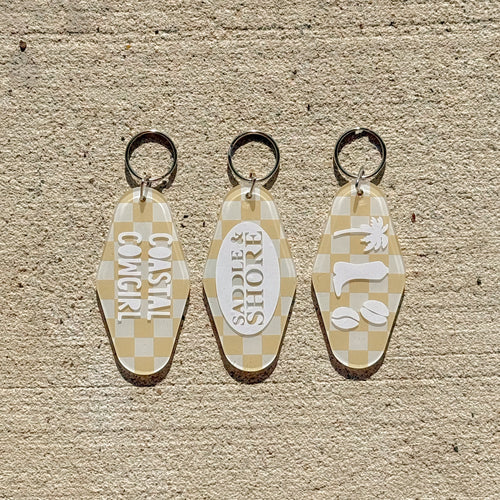 Coastal Cowgirl Keychains