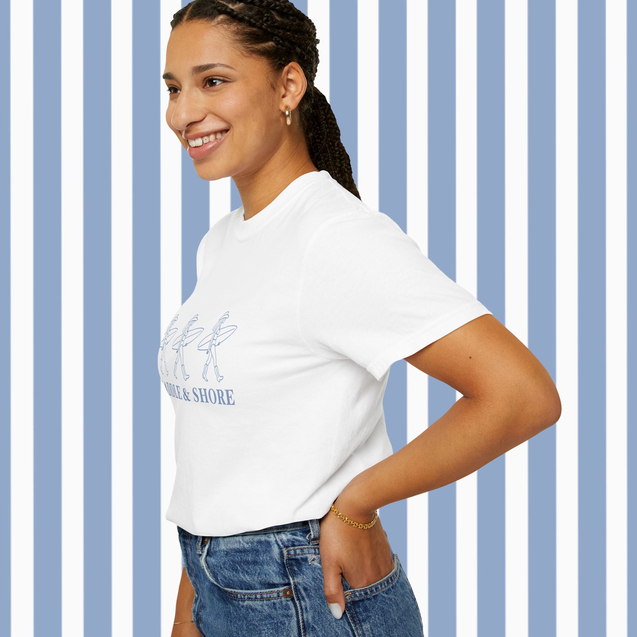 Saddle & Shore Tee - Wave Rider