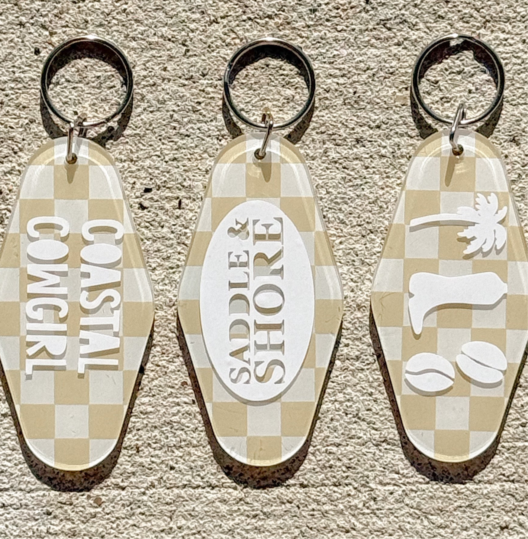 Coastal Cowgirl Keychains