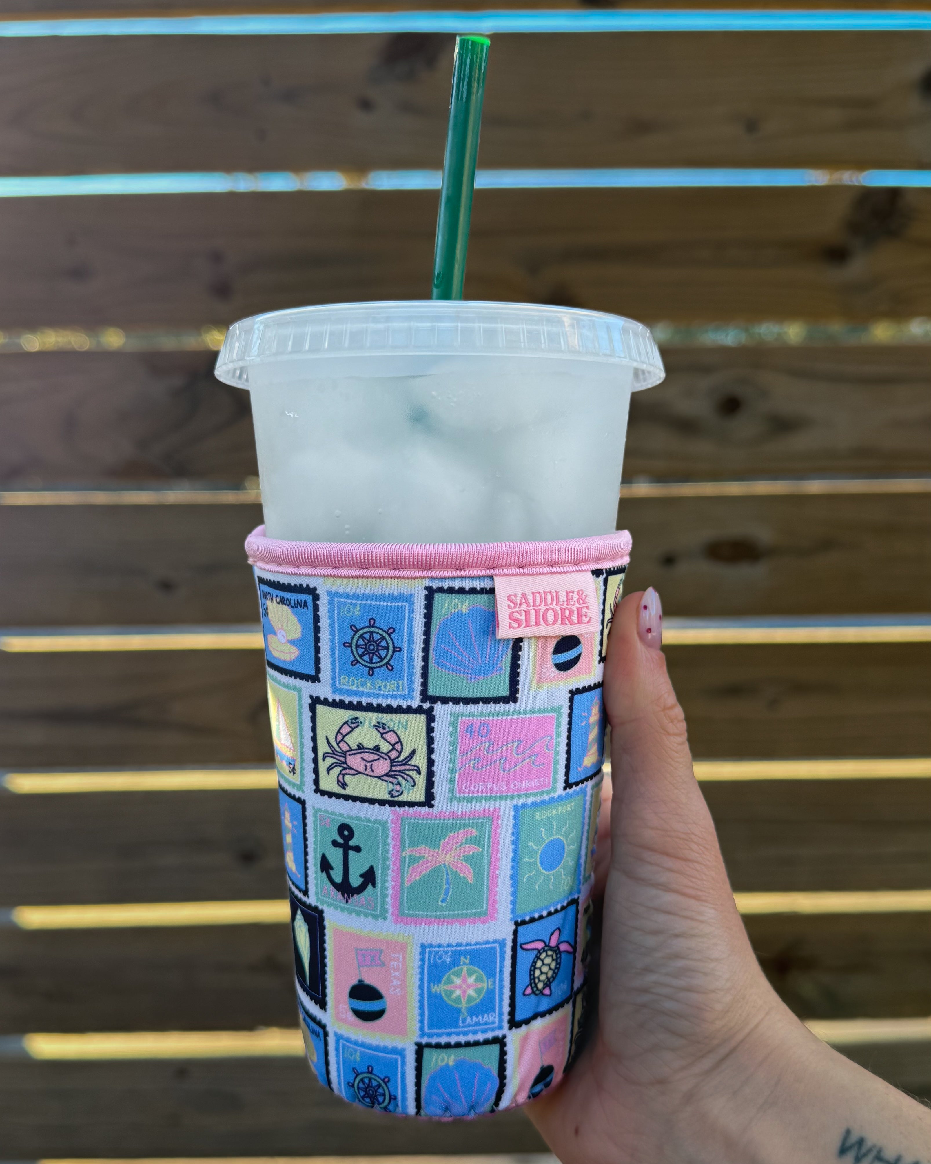 ‘Seaside Stamps’ Drinky Dink™