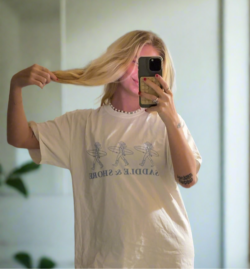 Saddle & Shore Tee - Wave Rider