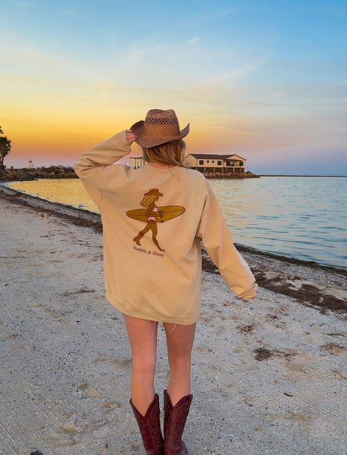Barefoot & Boot Days Crewneck