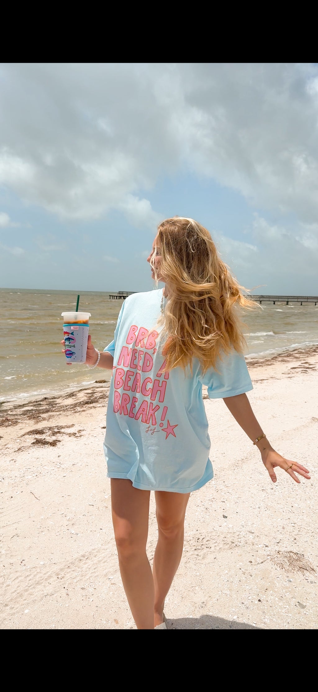 ‘BRB, Beach Break’ Tee