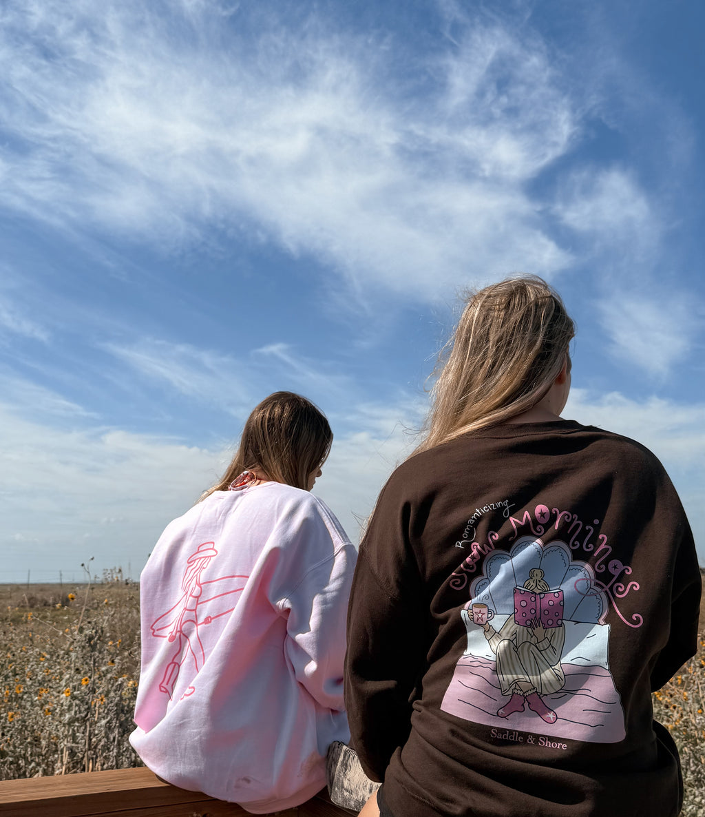 ‘Slow Mornings’ Crewneck