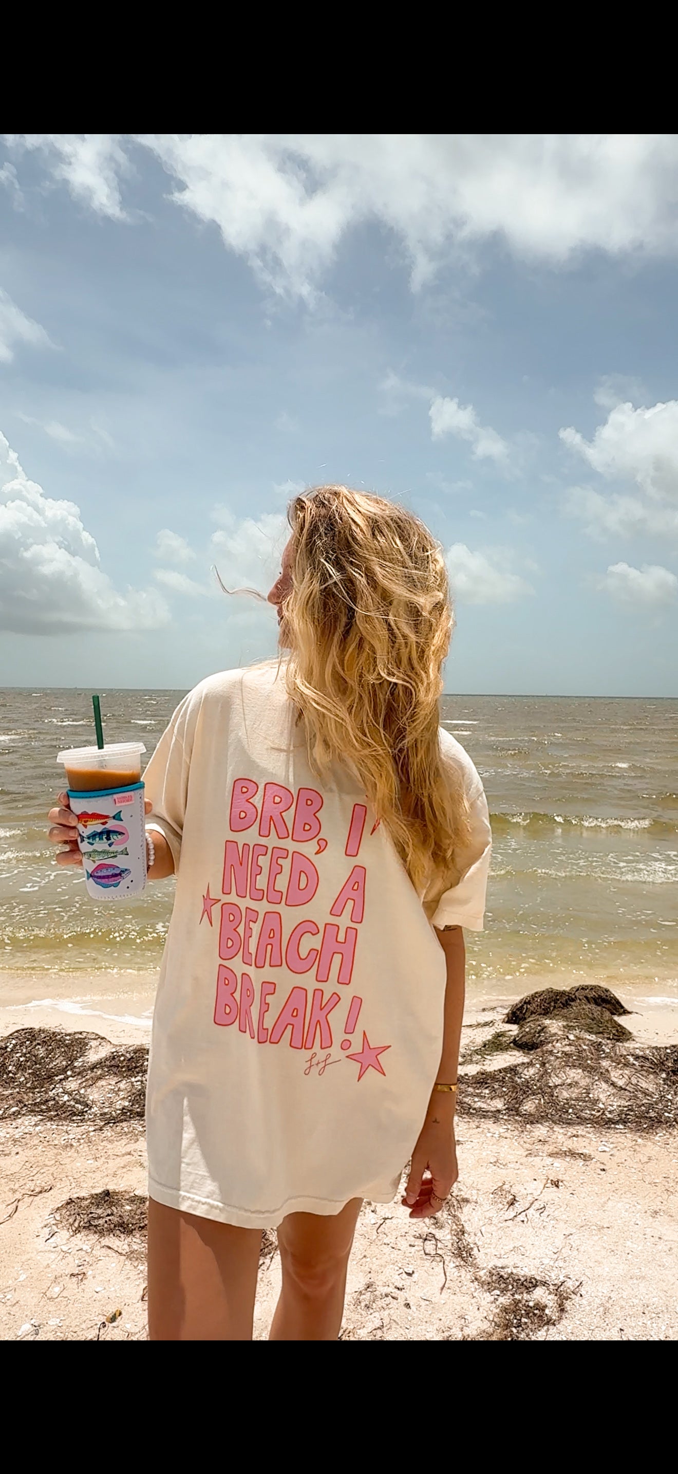 ‘BRB, Beach Break’ Tee