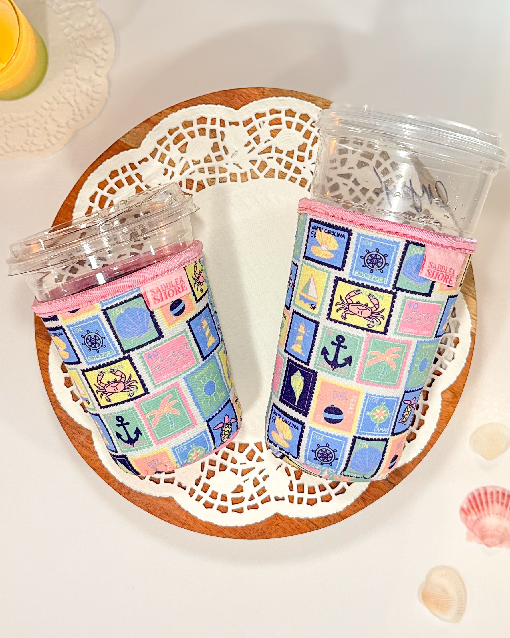 ‘Seaside Stamps’ Drinky Dink™