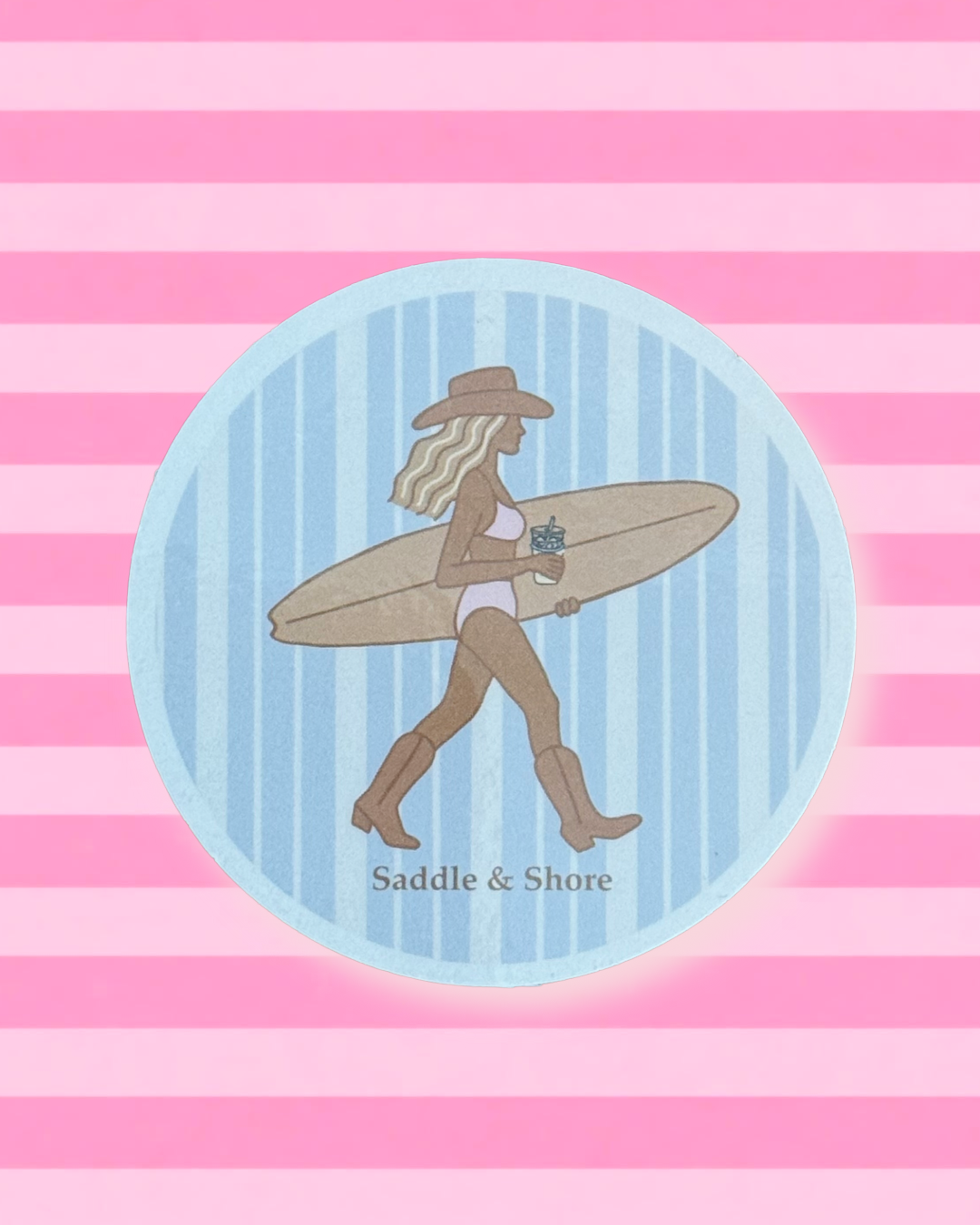 ‘Saddle & Shore Classic’ Sticker