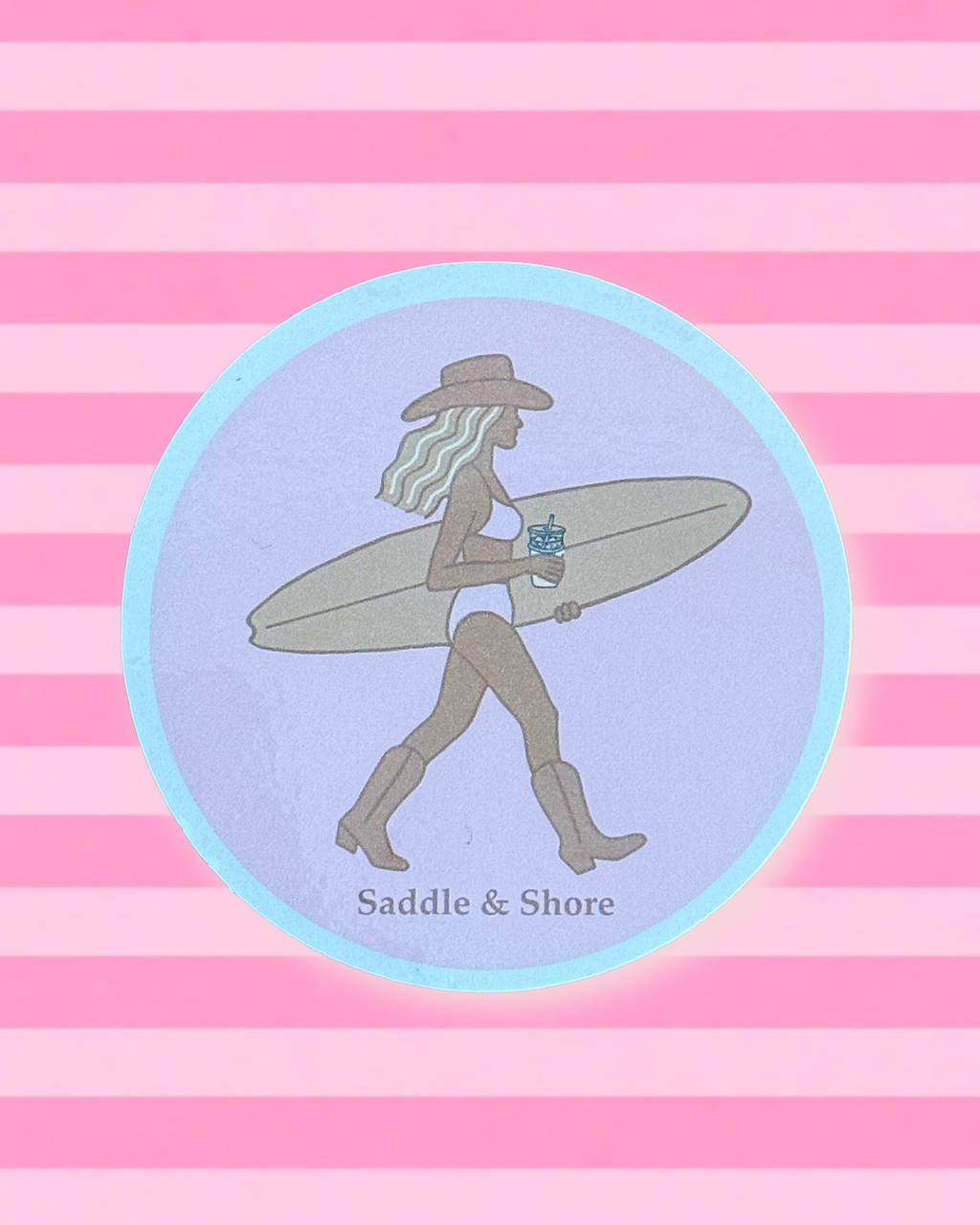 ‘Saddle & Shore Classic’ Sticker