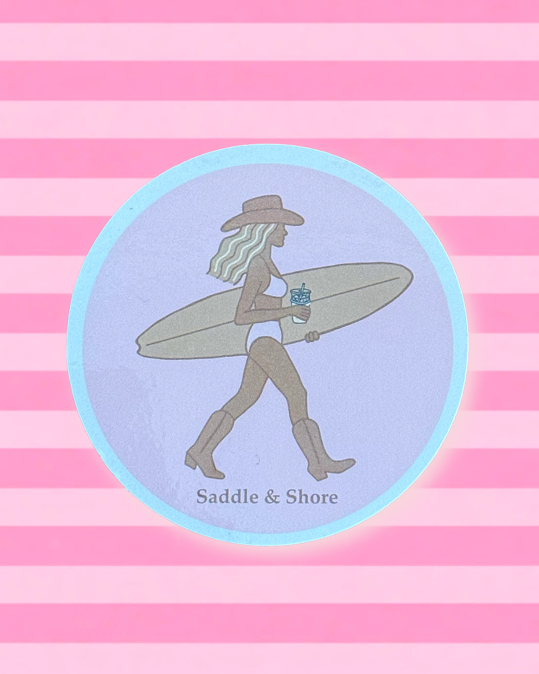 ‘Saddle & Shore Classic’ Sticker