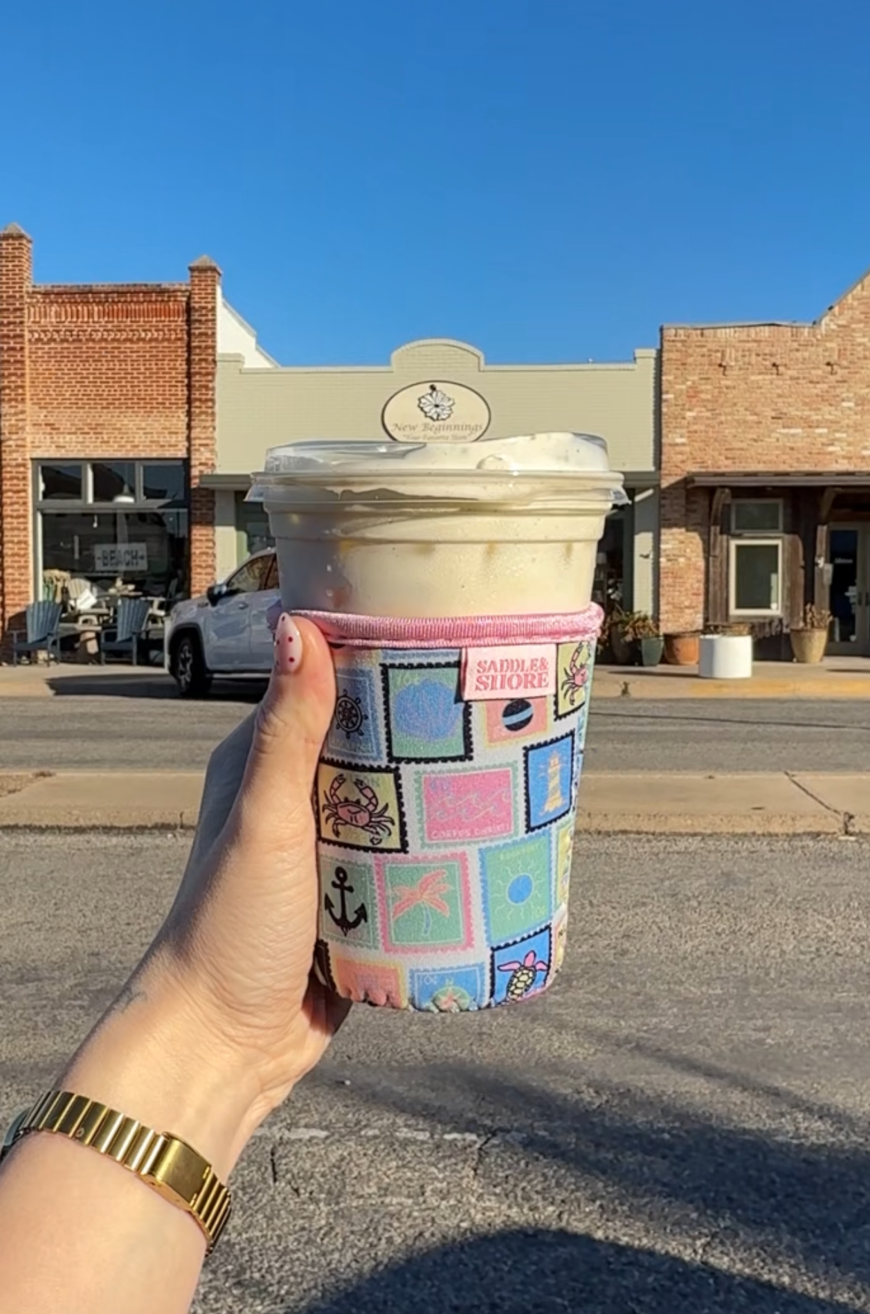 ‘Seaside Stamps’ Drinky Dink™