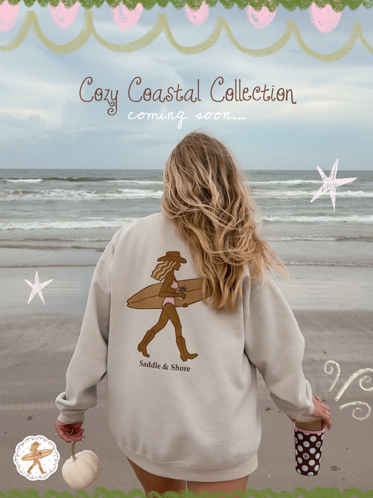 ‘Barefoot & Boot Days’ Crewneck